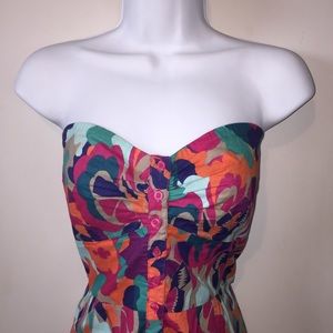 H&M women strapless dress